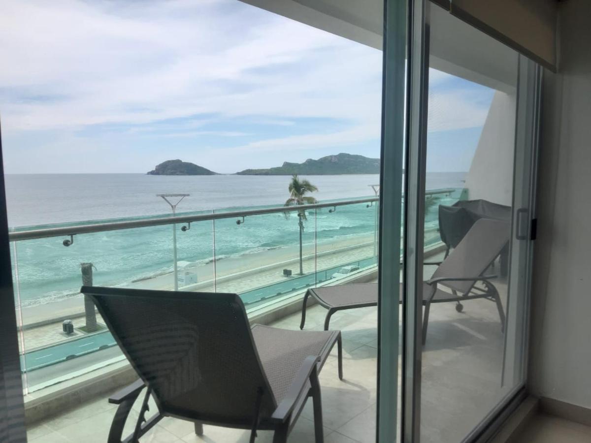 Hermoso Y Moderno Departamento Frente Al Malecon Con Preciosa Vista Al Mar Mazatlán Eksteriør bilde