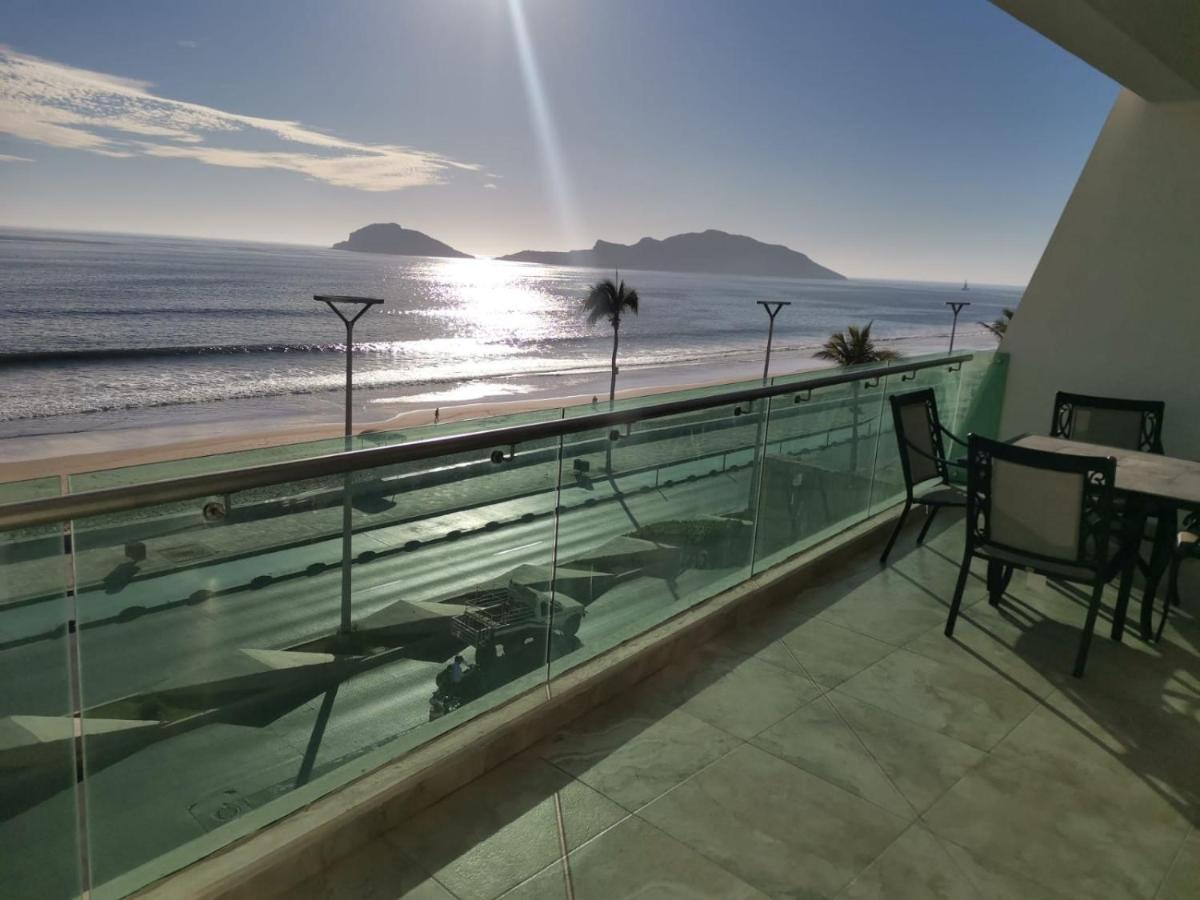 Hermoso Y Moderno Departamento Frente Al Malecon Con Preciosa Vista Al Mar Mazatlán Eksteriør bilde